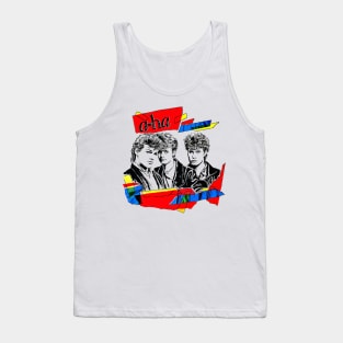 Vintage Styled 80s A-Ha Design Tank Top